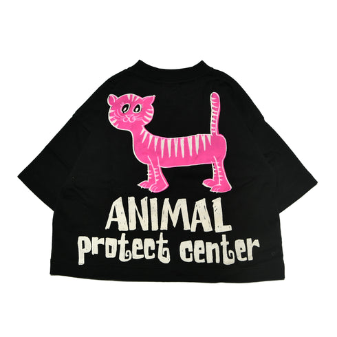 【ニードルワークス】30/-天竺ANIMAL Tシャツ|100cm~150cm|2125112
