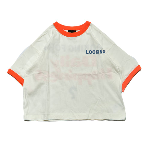 【ニードルワークス】30/-天竺LOOKING Tシャツ |100cm~150cm|2125309