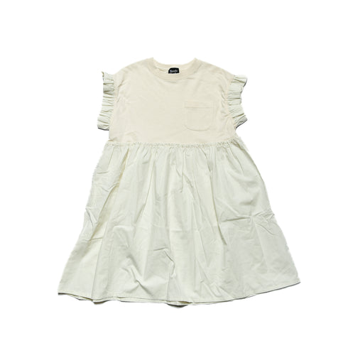 【ニードルワークス】天竺ローンギャザーワンピース |1size~2size|2125314W