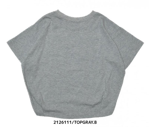 サクッと可愛い子供服♪100~150【ニードルワークス】SWEET TOOTH変形Tシャツ2126111