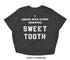 9~13号【ニードルワークス】SWEET TOOTH変形Tシャツ2126111w