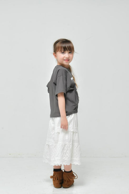 サクッと可愛い子供服♪100~150【ニードルワークス】SWEET TOOTH変形Tシャツ2126111