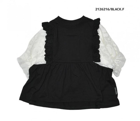9~13号【ニードルワークス】T/C天竺レースTシャツ2126216w