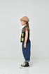 見逃せない可愛い子供服♪100~150【ニードルワークス】T/C天竺レオパードシフォンTシャツ2126314
