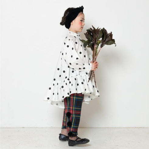 【90~120cm】サイドポンポンカーブレッグパンツ★2223661★【NEEDLE WORKS】