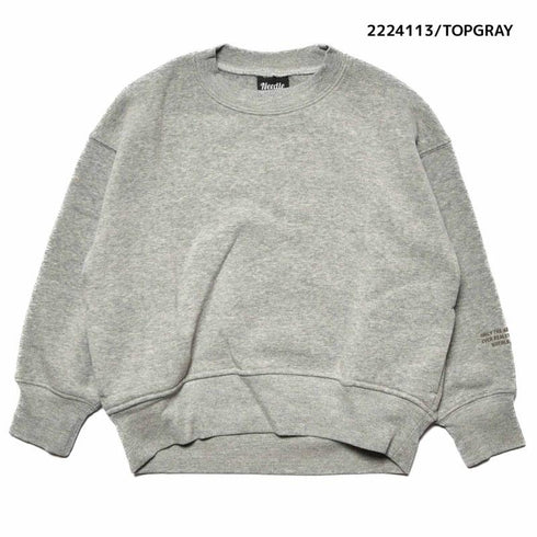 【9号/11号~13号】★NEEDLEWORKS★裏起毛ウラ毛ワイドトレーナー(2224113w)