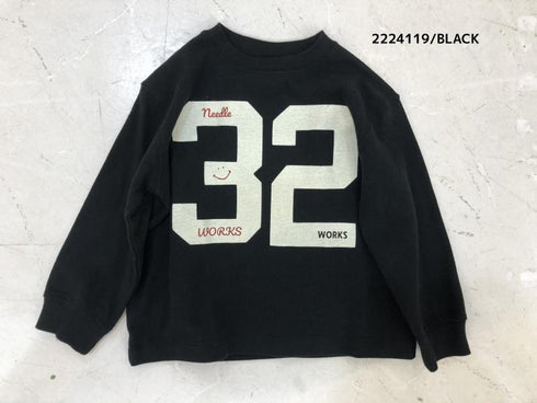 【130~150】★NEEDLEWORKS★肉厚天竺32ロンT(2224119j)