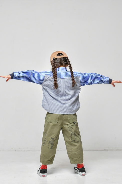 子供服【ニードルワークス】落書きパンツ 100㎝~150㎝