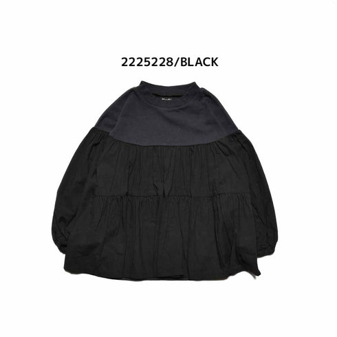 子供服【ニードルワークス】 ギャザーTシャツ 100㎝~150㎝ 2225118