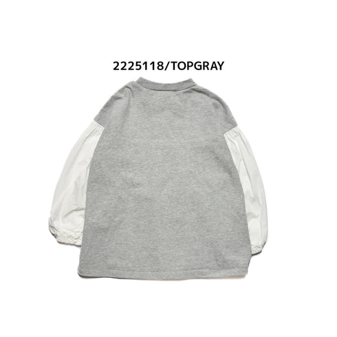 子供服【ニードルワークス】 ギャザーTシャツ 100㎝~150㎝ 2225118