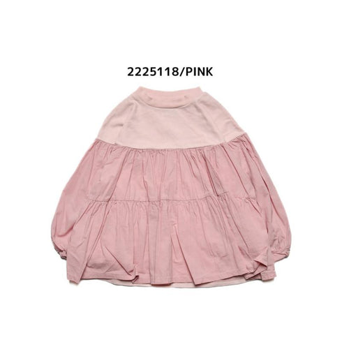 【ニードルワークス】 ギャザーTシャツ 9号~13号 2225118W