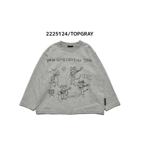 子供服【ニードルワークス】落書きLIVETシャツ 100㎝~150㎝ 2225124