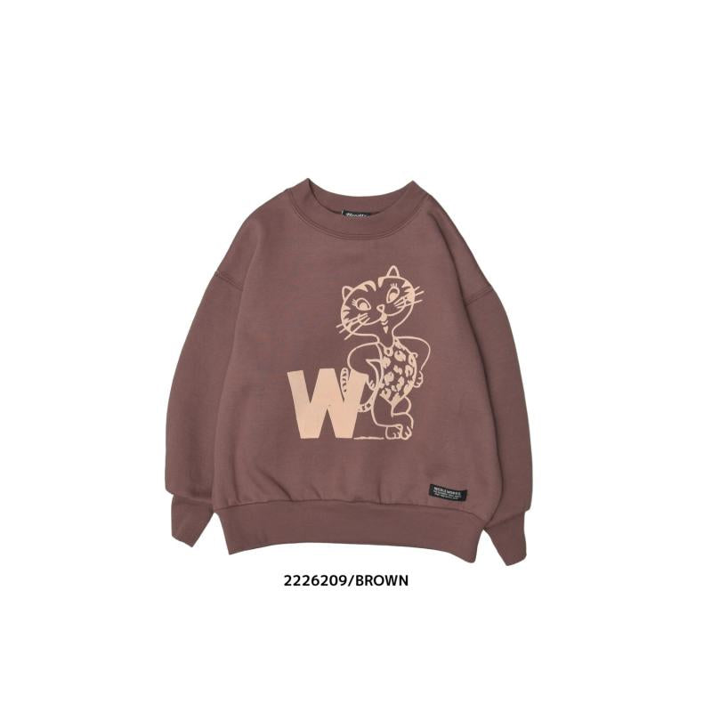 9~13号【NEEDLEWORKS】T/C裏毛TIGER LILYトレーナー2226209w