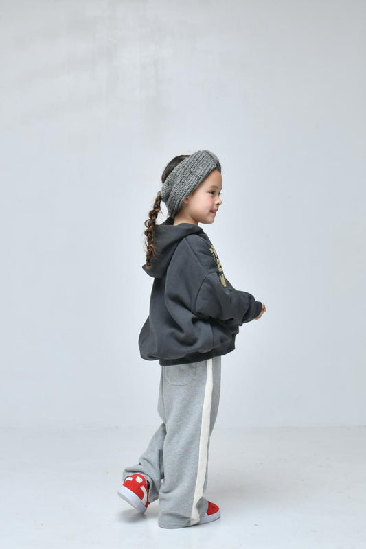 100~150【NEEDLEWORKS】T/C裏毛パッチワークBIGパーカー2226210