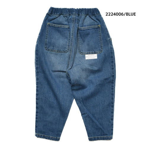 【100~120】★NEEDLEWORKS★ストレッチデニムタックパンツ(2224006)