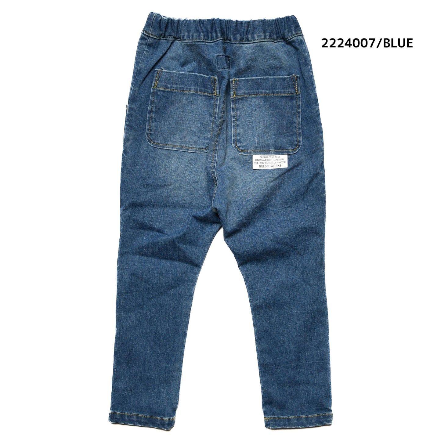 【100~120】★NEEDLEWORKS★ストレッチデニムパンツ(2224007)