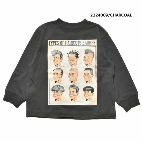 【130~150】★NEEDLEWORKS★天竺BARBERロンT(2224009j)