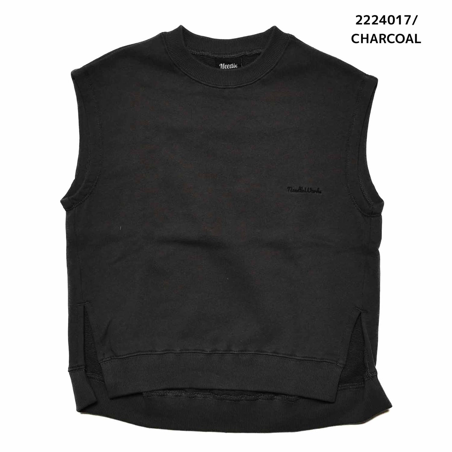 【100~120】★NEEDLEWORKS★柔らか裏毛ワイドベスト(2224017)