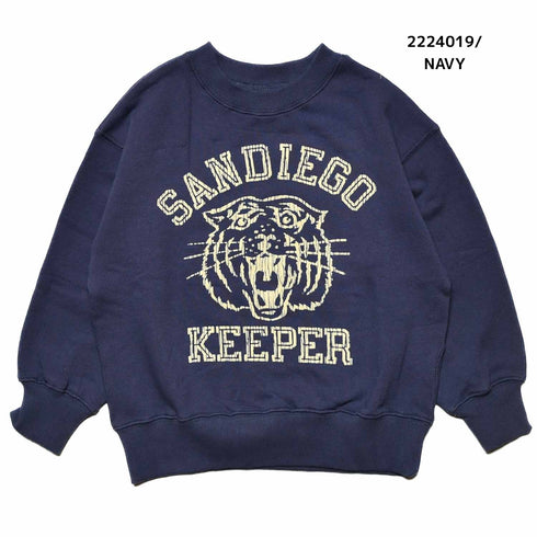 【130~150】★NEEDLEWORKS★柔らか裏毛SANDIEGOトレーナー(2224019j)