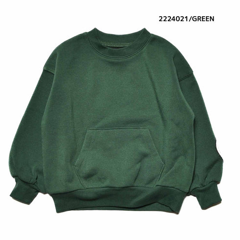 【130~150】★NEEDLEWORKS★裏毛プリントトレーナー(2224021j)