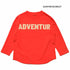 【130~150】★NEEDLEWORKS★肉厚天竺ADVENTURワイドロンT(2224109j)