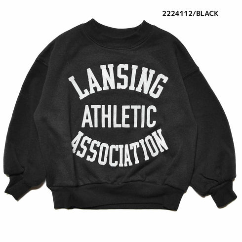 【130~150】★NEEDLEWORKS★裏起毛ウラ毛LANSINGトレーナー(2224112j)