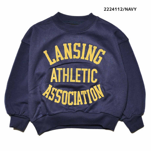 【100~120】★NEEDLEWORKS★裏起毛ウラ毛LANSINGトレーナー(2224112)