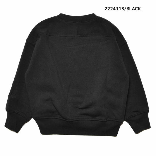 【100~120】★NEEDLEWORKS★裏起毛ウラ毛ワイドトレーナー(2224113)
