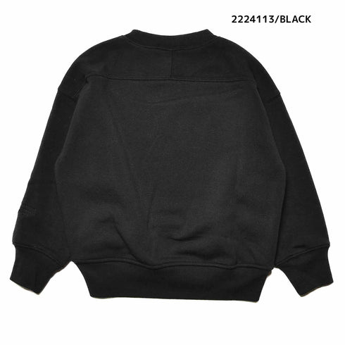 【130~150】★NEEDLEWORKS★裏起毛ウラ毛ワイドトレーナー(2224113j)