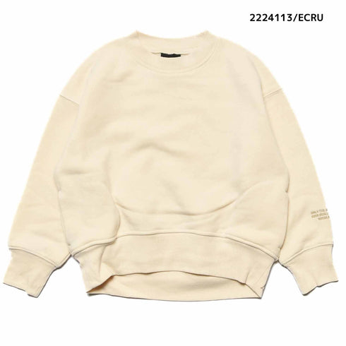 【9号/11号~13号】★NEEDLEWORKS★裏起毛ウラ毛ワイドトレーナー(2224113w)