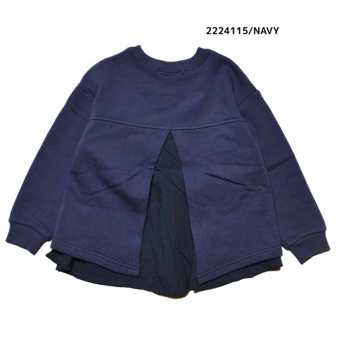【7号~13号】★NEEDLEWORKS★柔らか裏毛ローン切り替えトレーナー(2224115w)