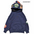 【130~150】★NEEDLEWORKS★柔らか裏毛ワッペンパーカー(2224205j)