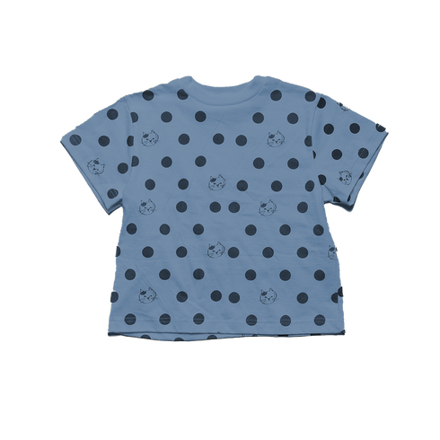 【ニードルワークス】猫柄ワイドTシャツ |1size~2size|2525901W