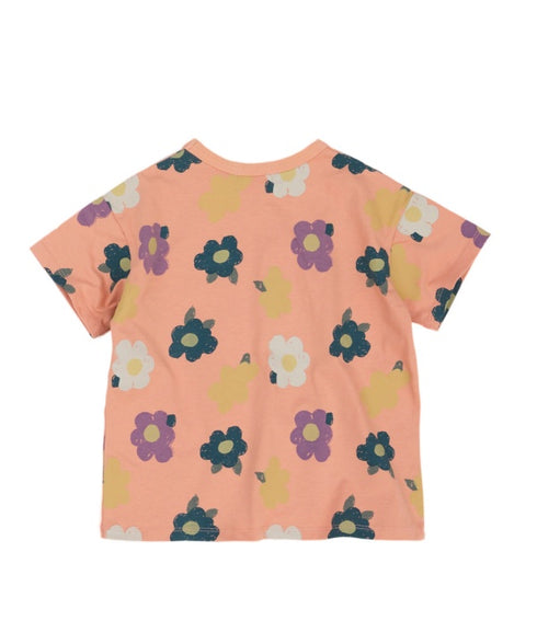 【NEWO】花柄Tシャツ★3123410(90cm~120cm)