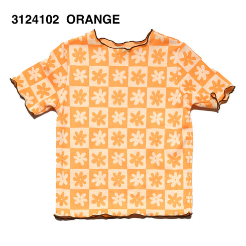 【90/100/110/120㎝】メロウジャガードTシャツ3124102【NEWO/ネオ】