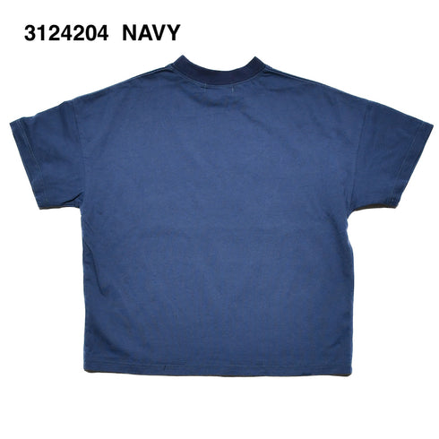 【130/140/150cm】カジュアル2柄ロゴTシャツ3124204j【NEWO/ネオ】