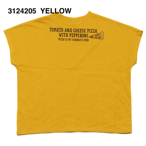 【90/100/110/120㎝】PIZZAロゴTシャツ3124205【NEWO/ネオ】