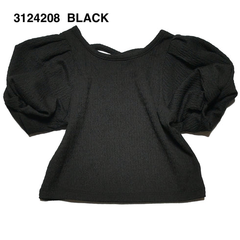 【S/M】バルーンスリーブTシャツ3124208w【NEWO/ネオ】