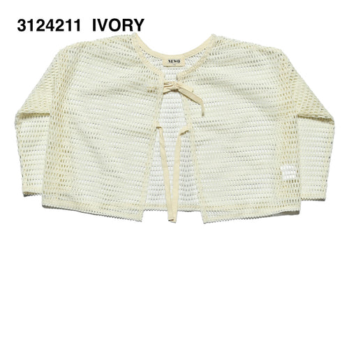 【S/M】メッシュカーディガン3124211w大人サイズ【NEWO/ネオ】