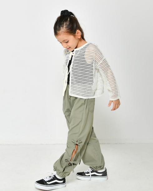 【90/100/110/120㎝】メッシュカーディガン3124211【NEWO/ネオ】