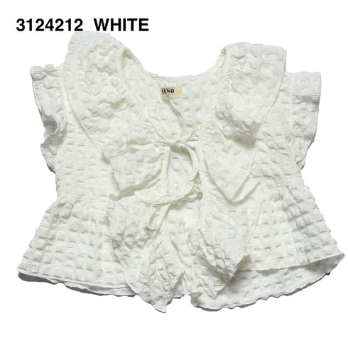 【90/100/110/120㎝】フリルブラウス3124212【NEWO/ネオ】