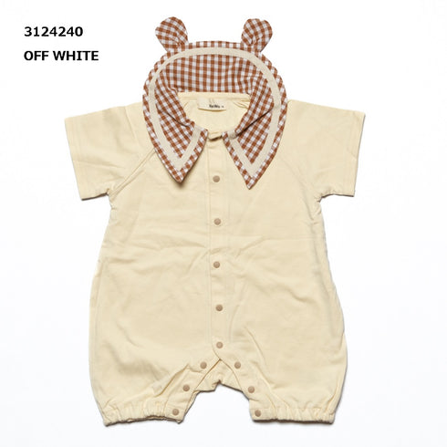 【90/100/110/120㎝】クマ耳セーラーロンパス3124241【NEWO/ネオ】