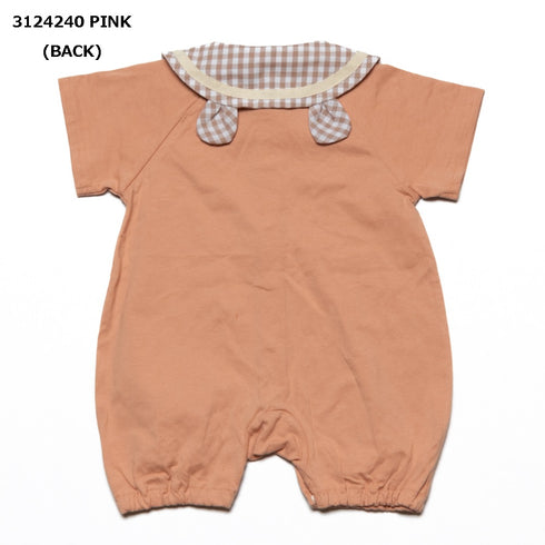 【90/100/110/120㎝】クマ耳セーラーロンパス3124241【NEWO/ネオ】