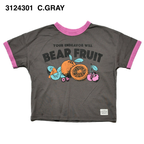 【90/100/110/120㎝】フルーツTシャツ3124301【NEWO/ネオ】