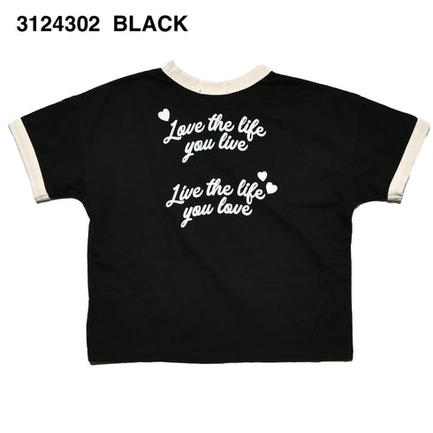 【130/140/150cm】ハートロゴTシャツ3124302j【NEWO/ネオ】