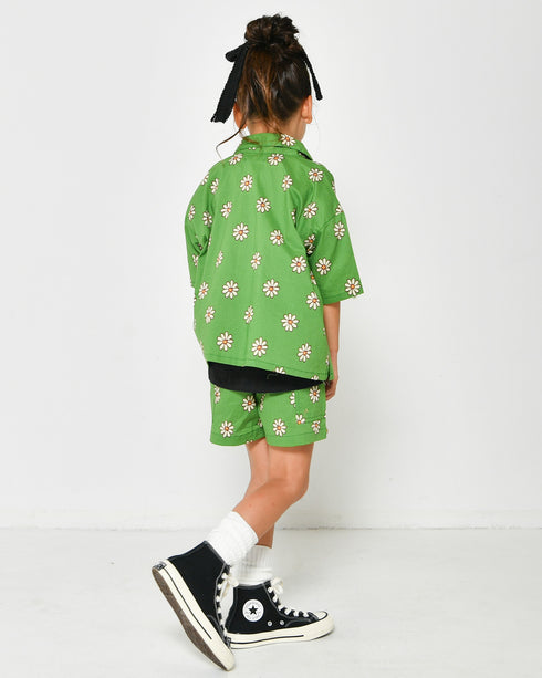 【90/100/110/120㎝】花柄オープンカラーシャツ3124308【NEWO/ネオ】