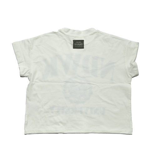 【NEWO・ネオ】カレッジロゴTシャツ|S~M|3125205W