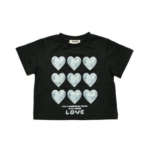 【NEWO・ネオ】ハートミニTシャツ|90cm~150cm|3125303