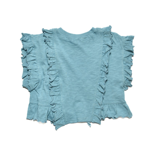 【NEWO・ネオ】フリルTシャツ|S~M|3125305W