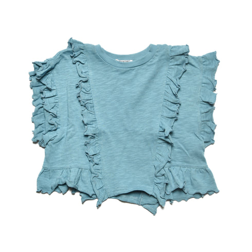 【NEWO・ネオ】フリルTシャツ|S~M|3125305W